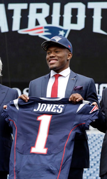Patriots top draft pick Jones hits the ground running